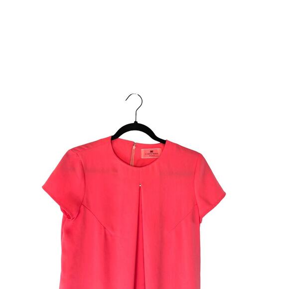 Elisabetta Franchi Mummy Maternity Pink Short Sleeve Mini Dress Size 4 - Picture 5 of 13